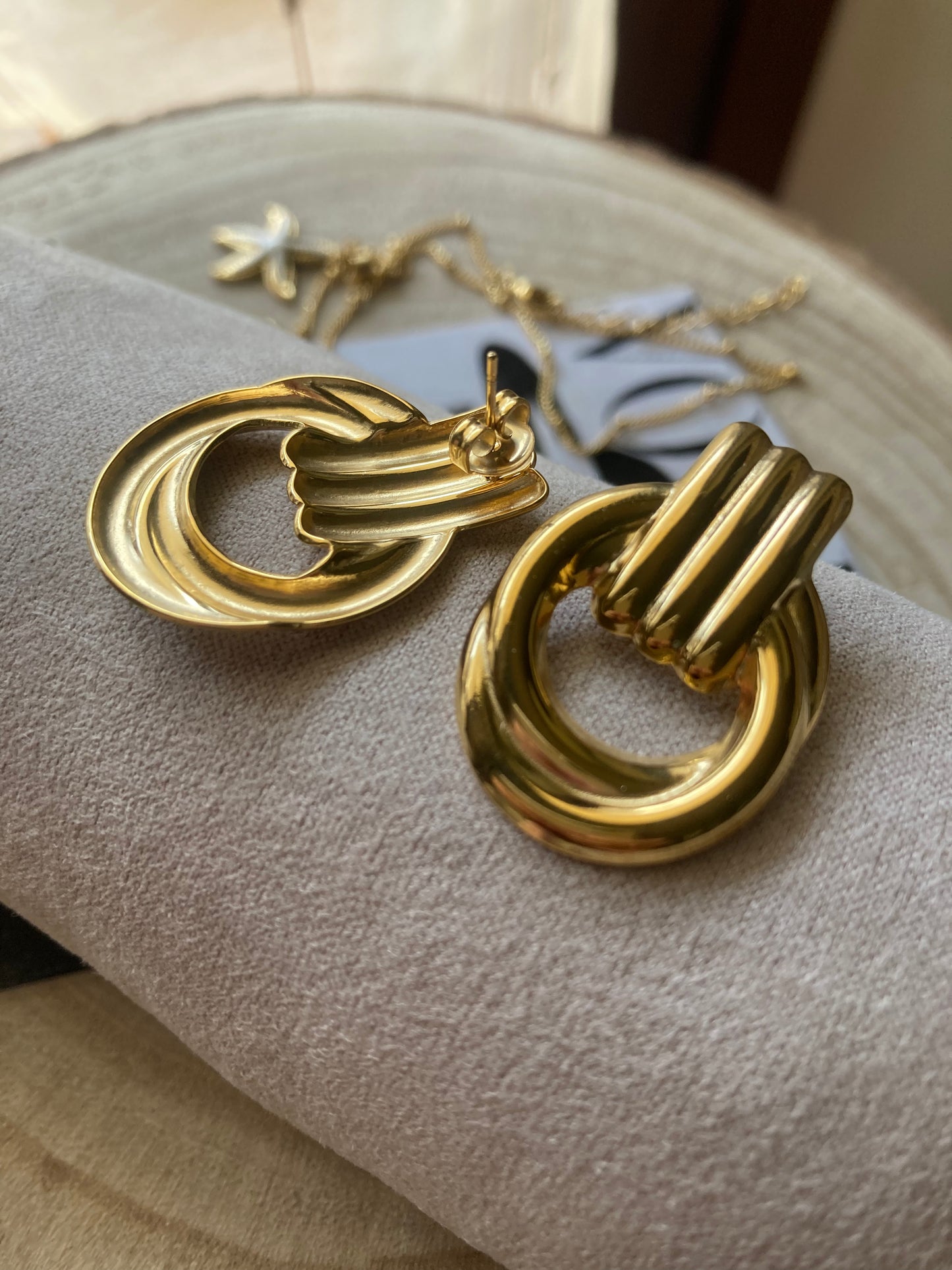 Orecchini Double Ring