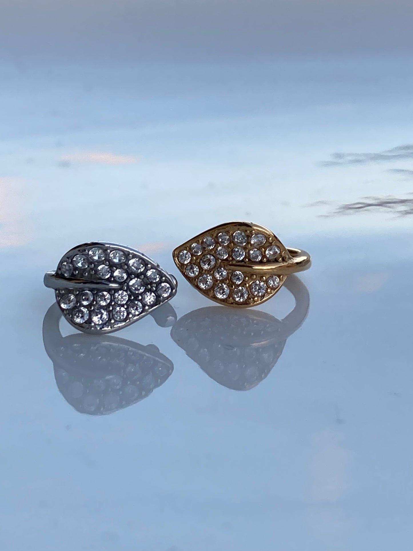 Orecchino Earcuff Foglia