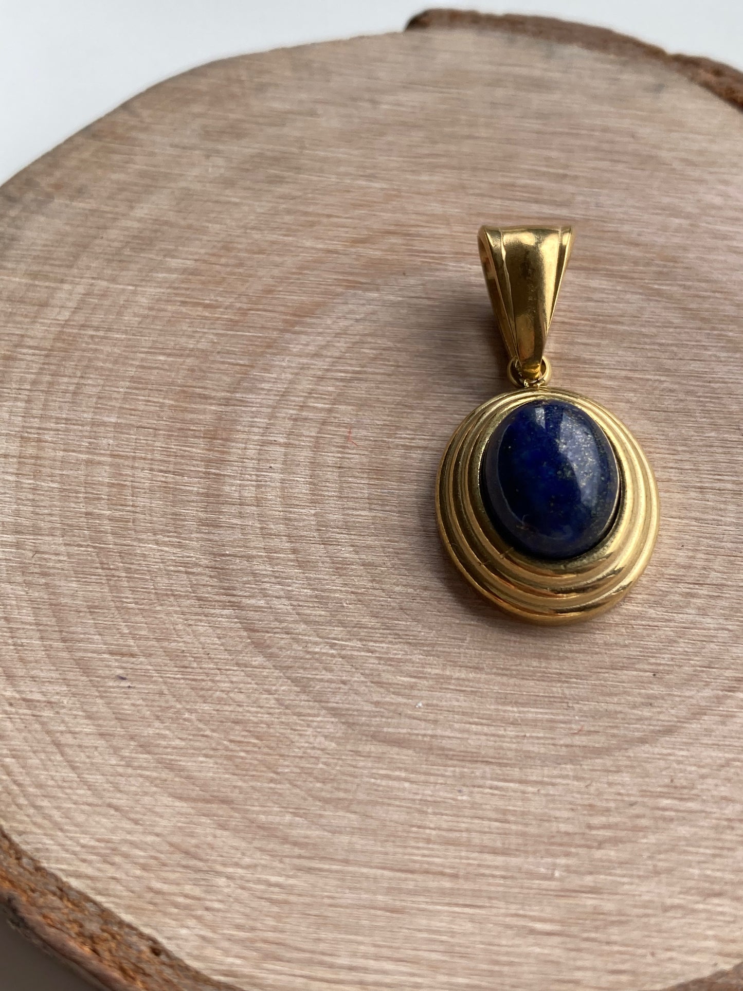 Ciondolo Pietra Dura Blu