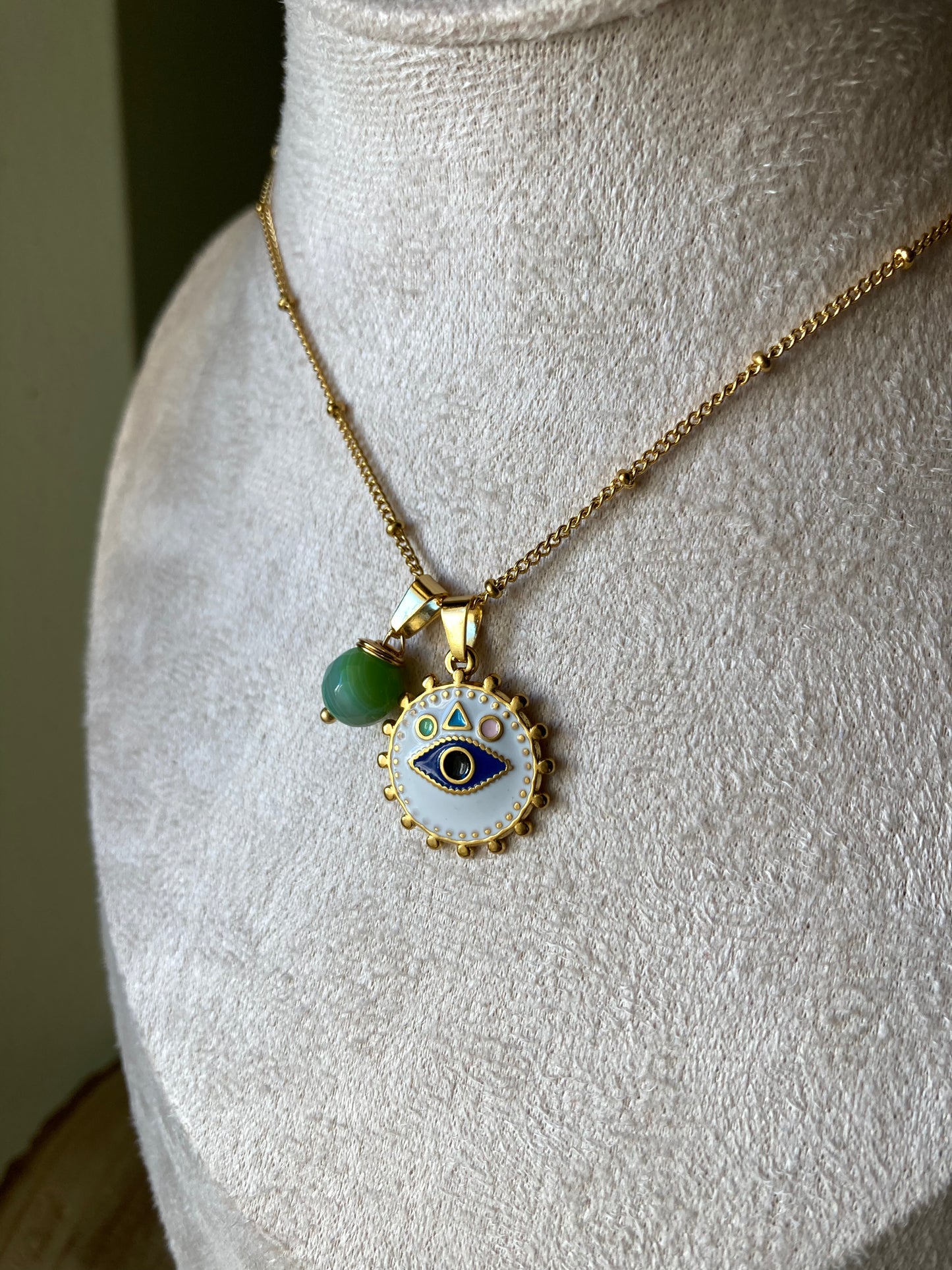 Collana Acciaio 2 Pendenti