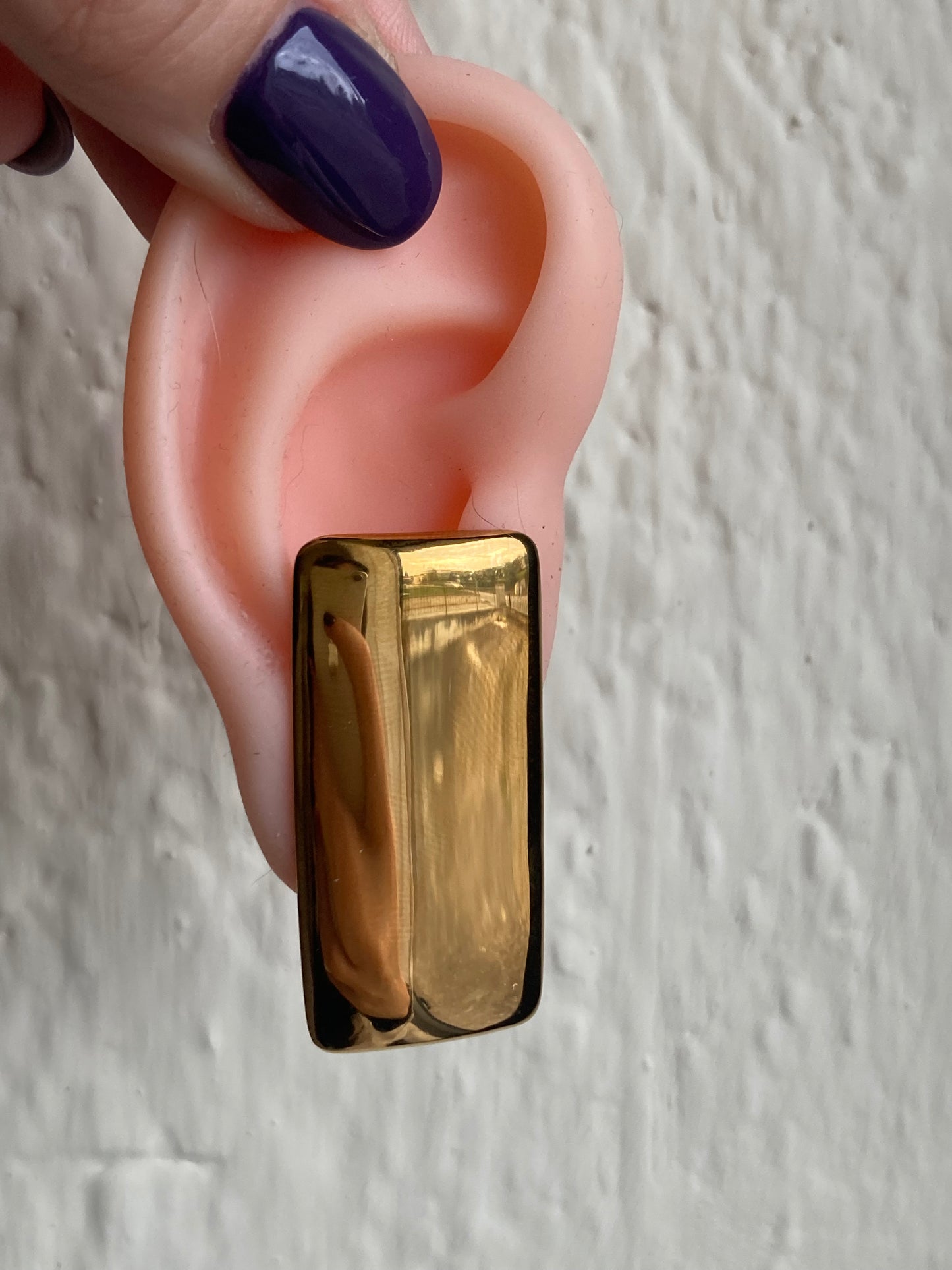 Gianduiotti Earrings Gold