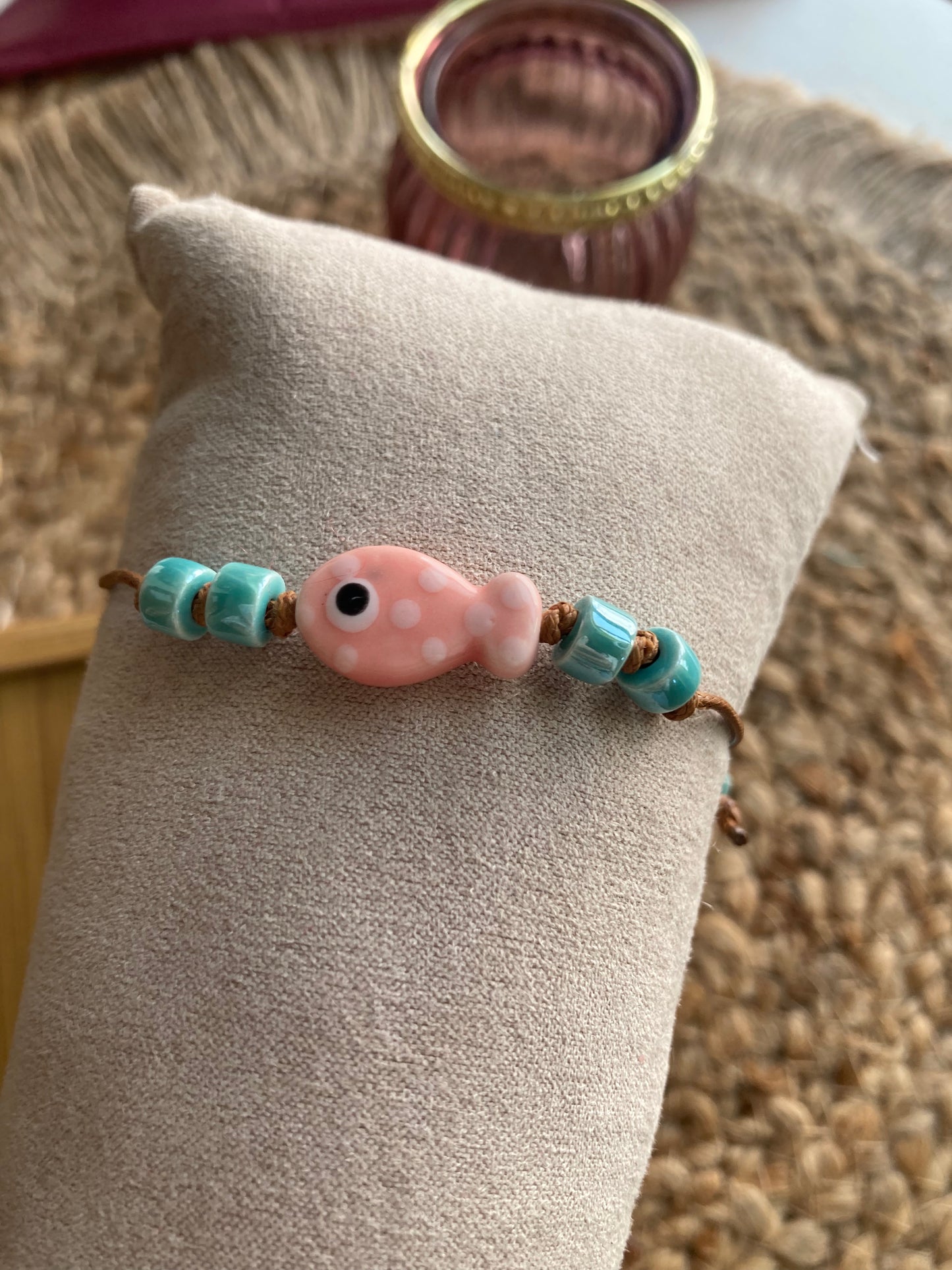 Bracciale Nami Cordino Marrone