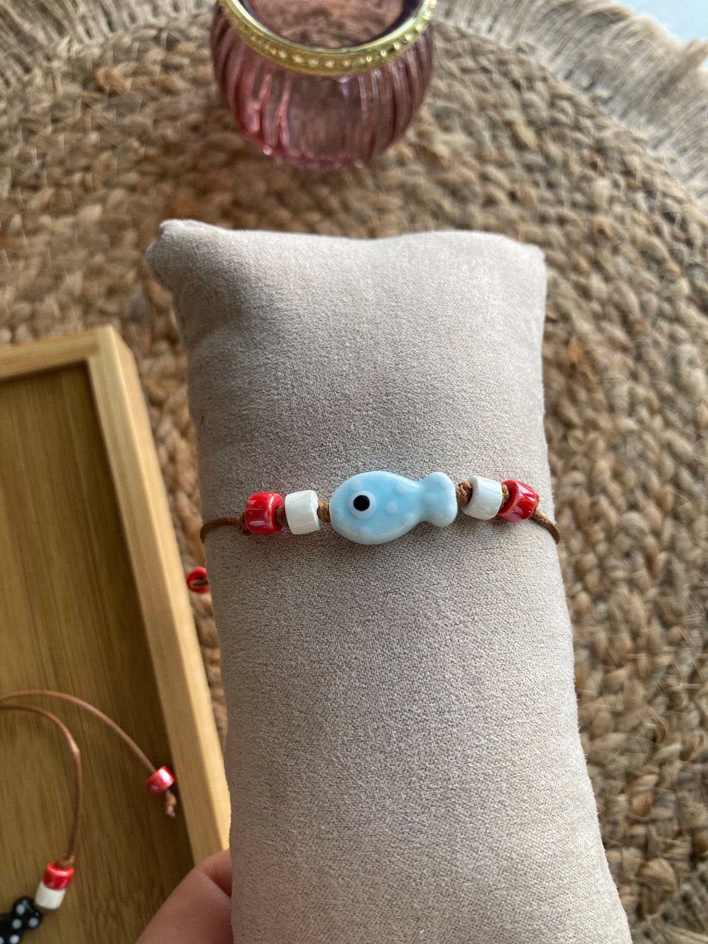 Bracciale Nami Cordino Marrone