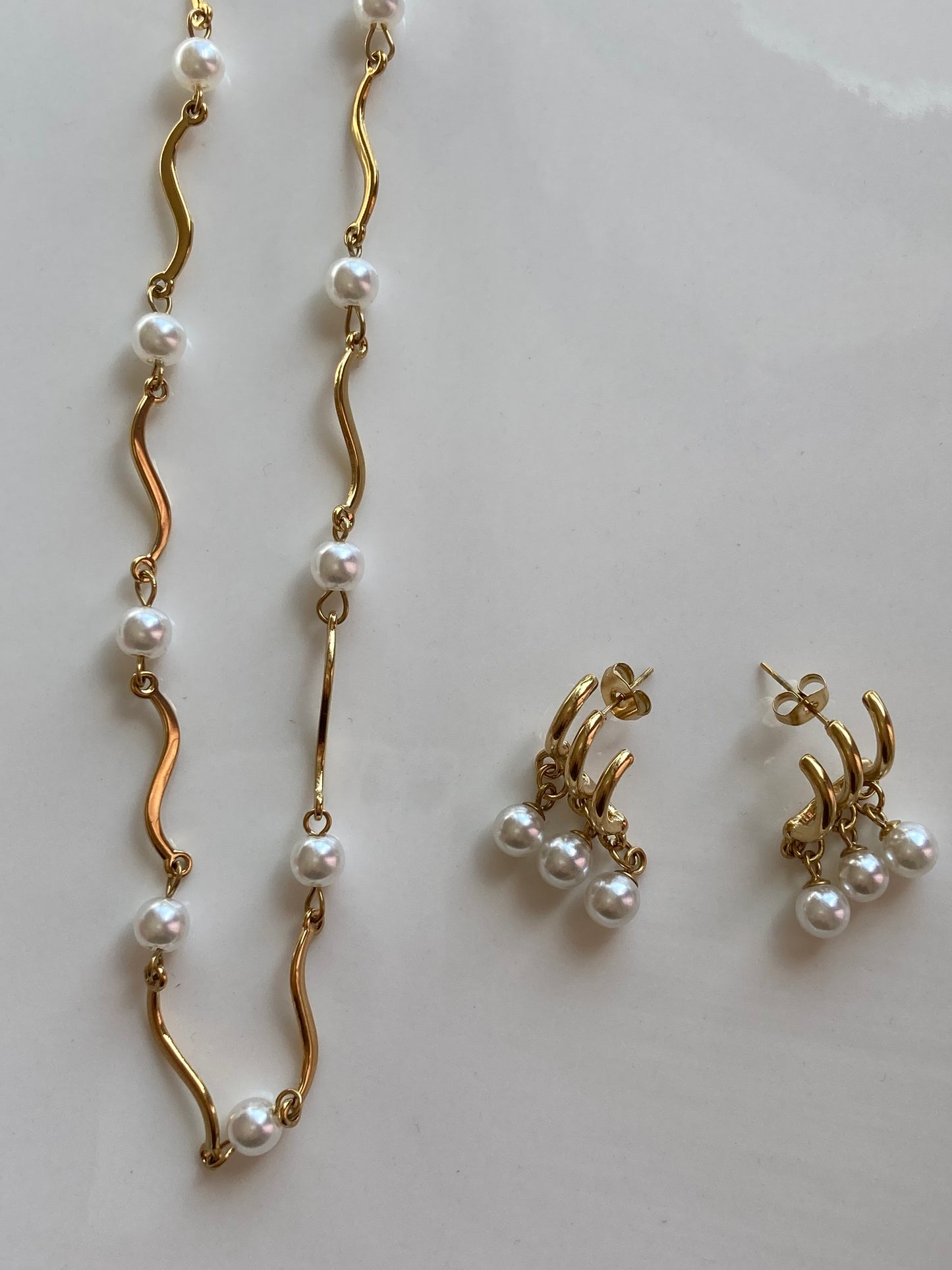 Collana Girocollo Ondina Perle