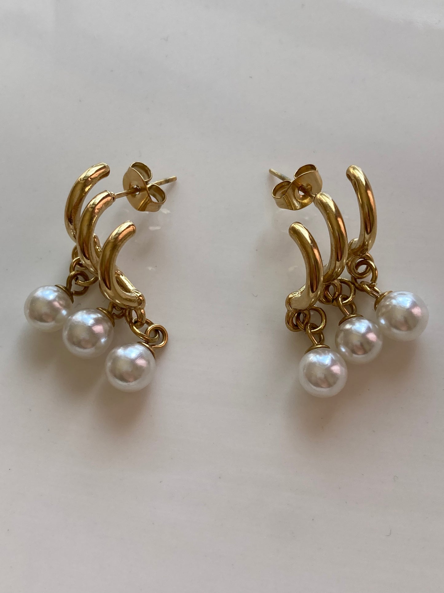 Orecchini Trio Perle
