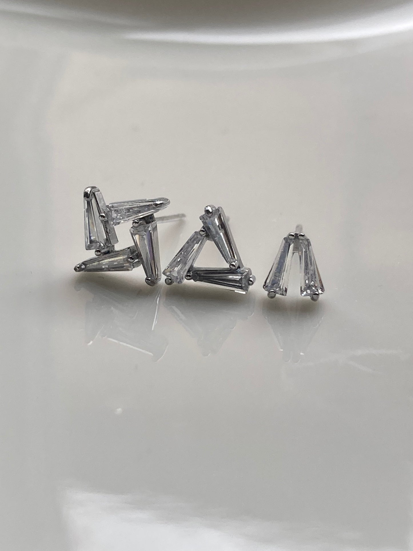 Set da 3 Orecchini Zirconi