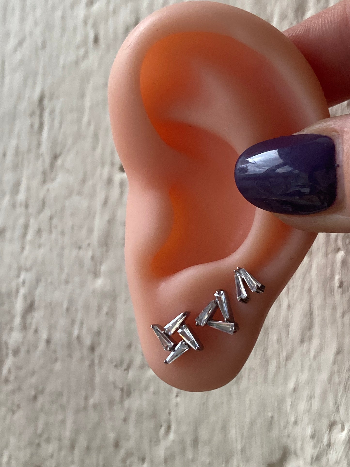 Set da 3 Orecchini Zirconi