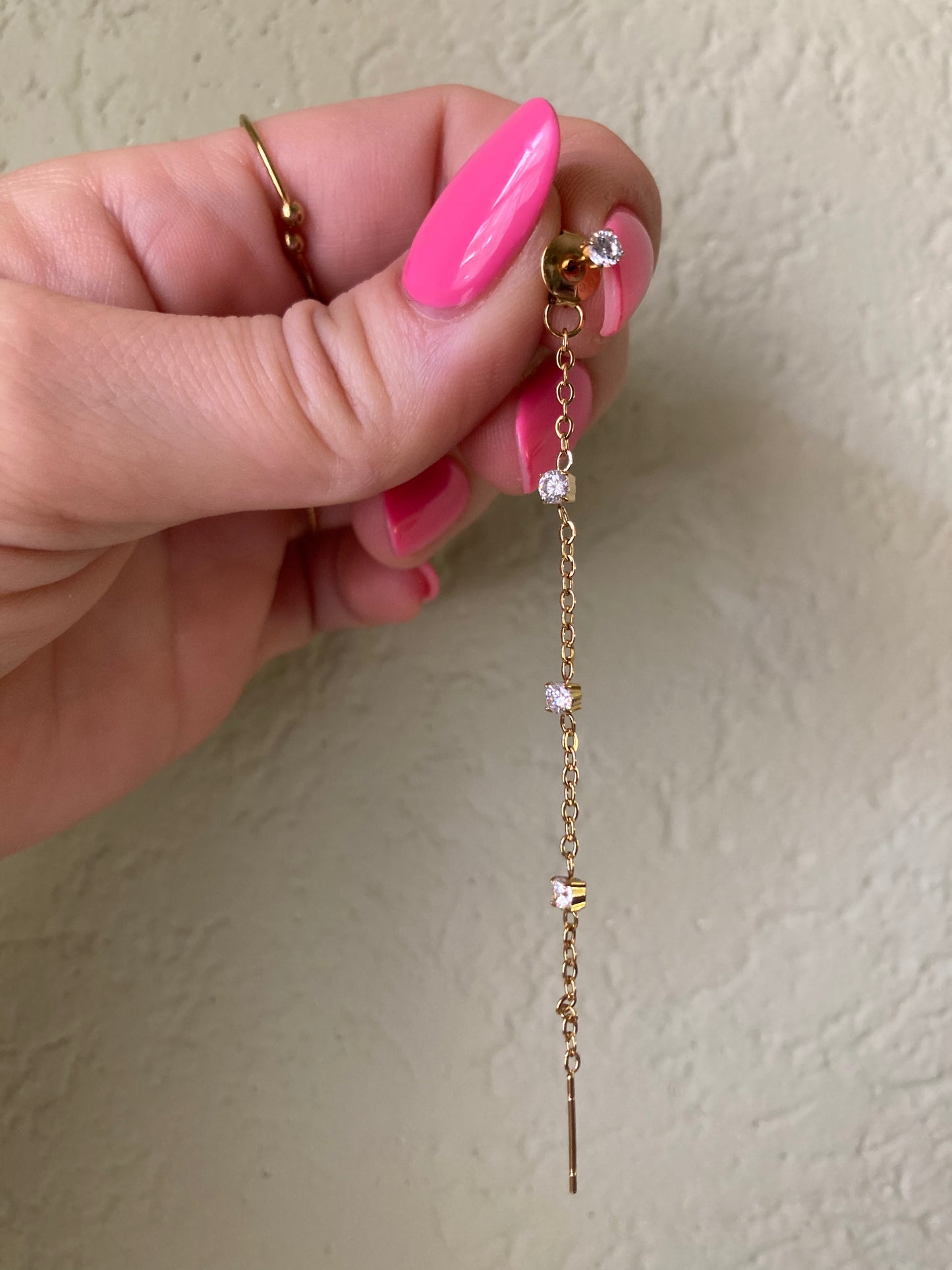 Orecchino  Cascata  Luna