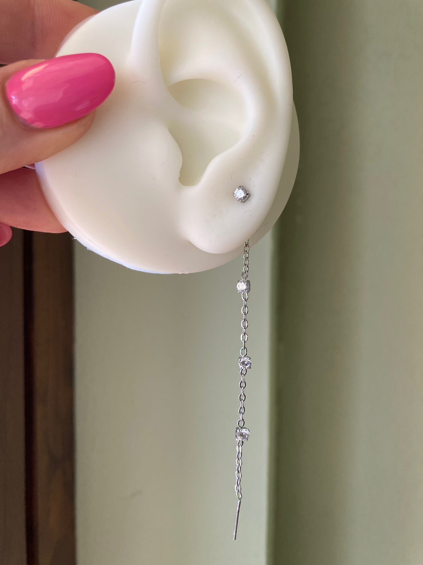 Orecchino  Cascata  Luna