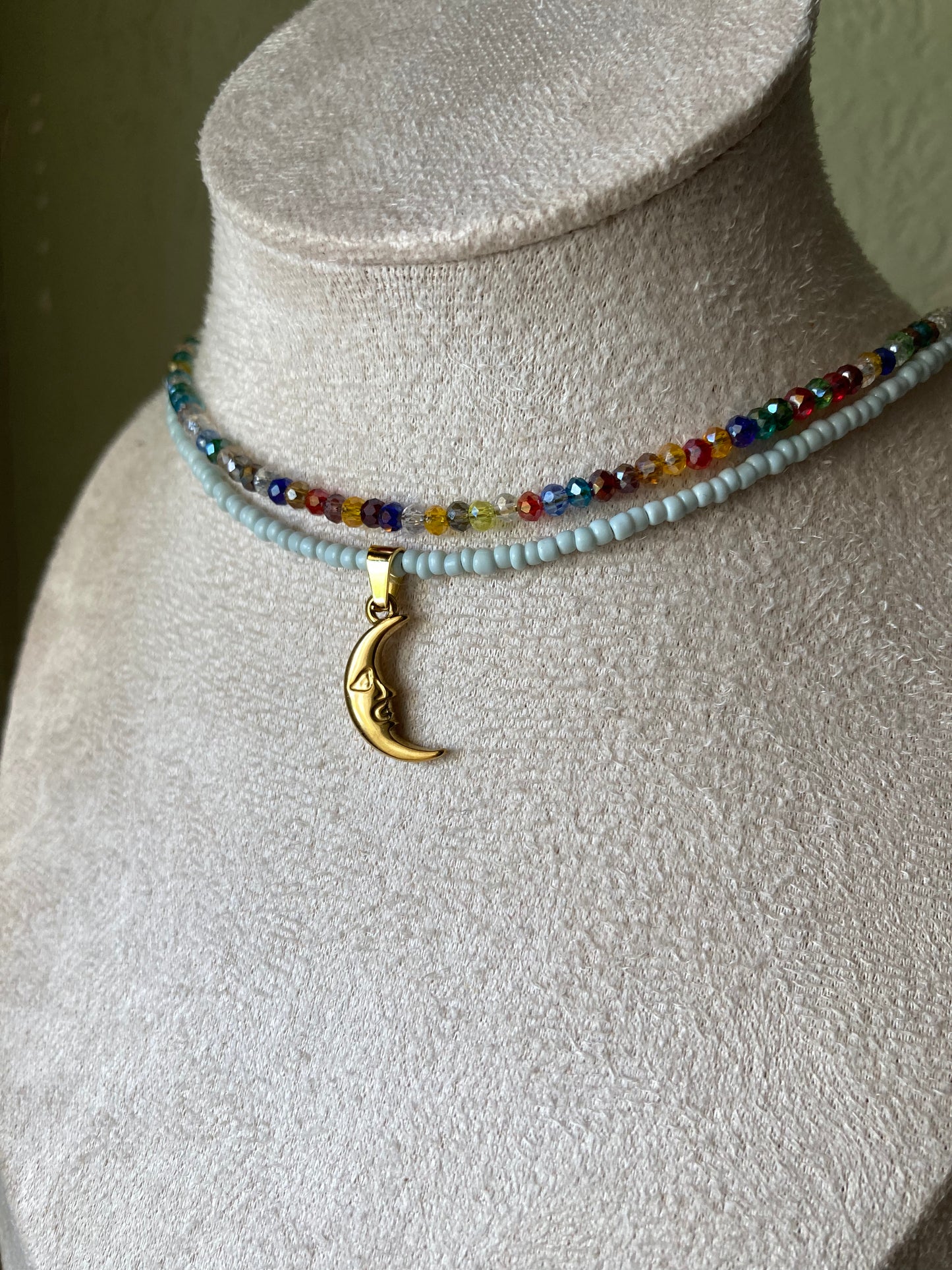 Collana Double Moon