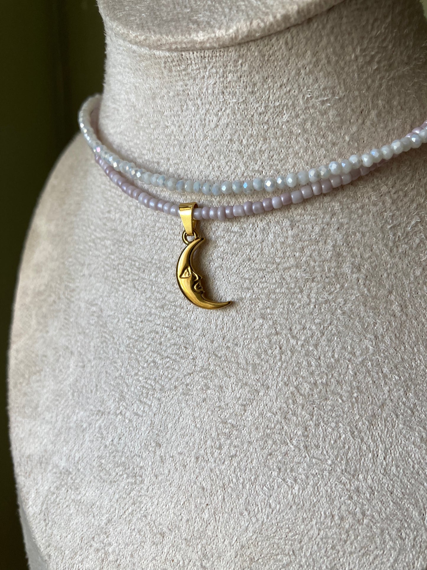 Collana Double Moon