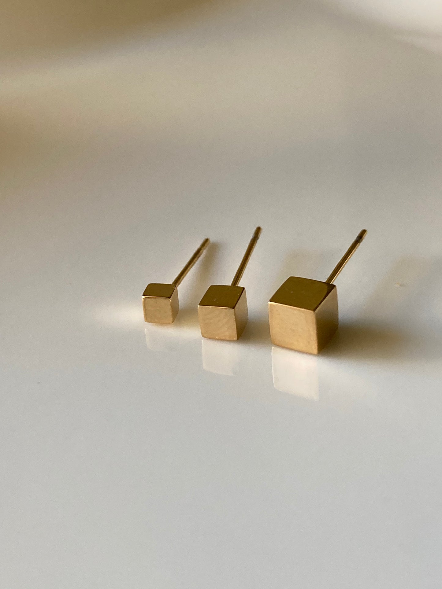 Set Da 3 Orecchini Cubic