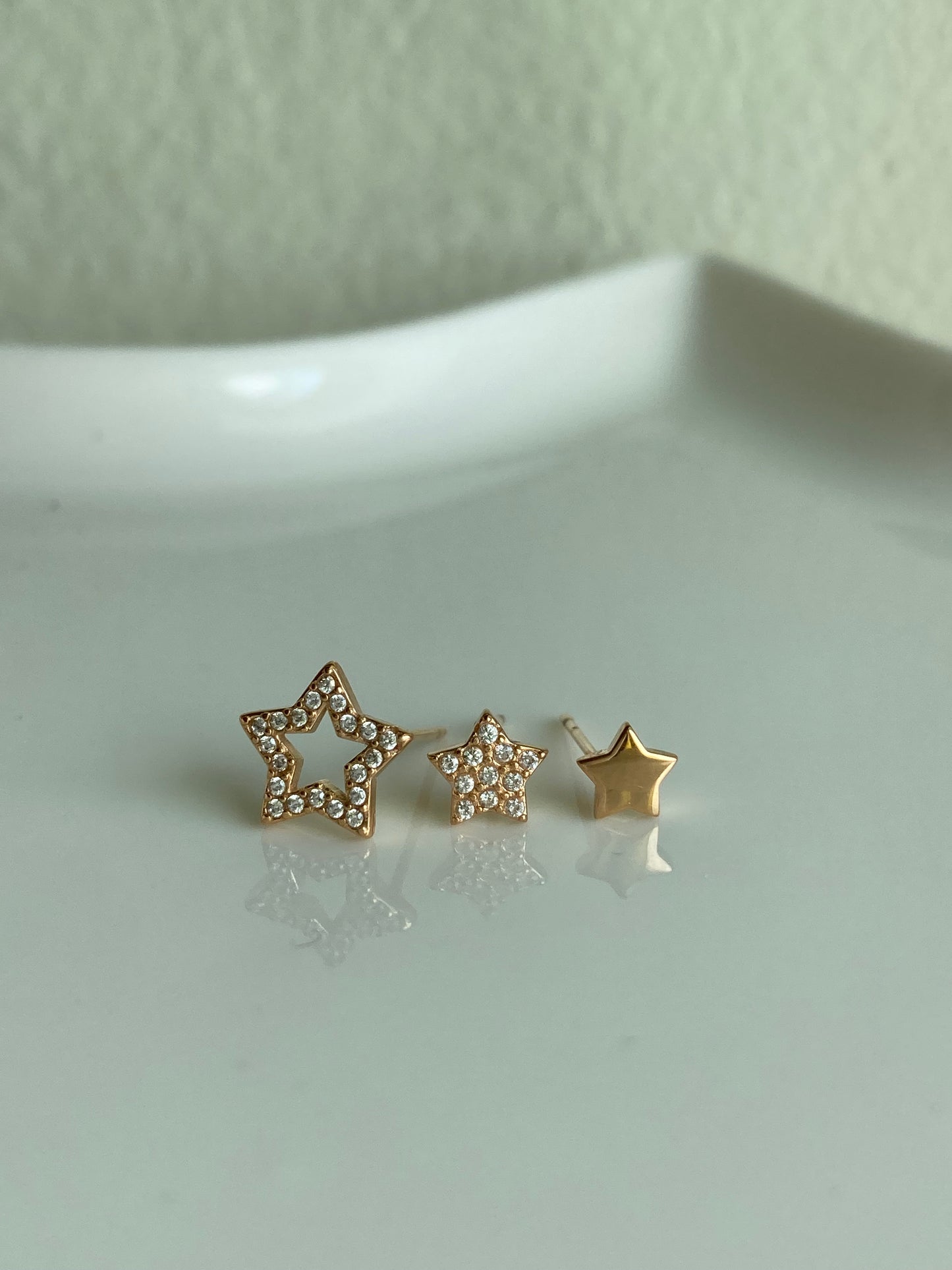 Set da 3 Orecchini Stella
