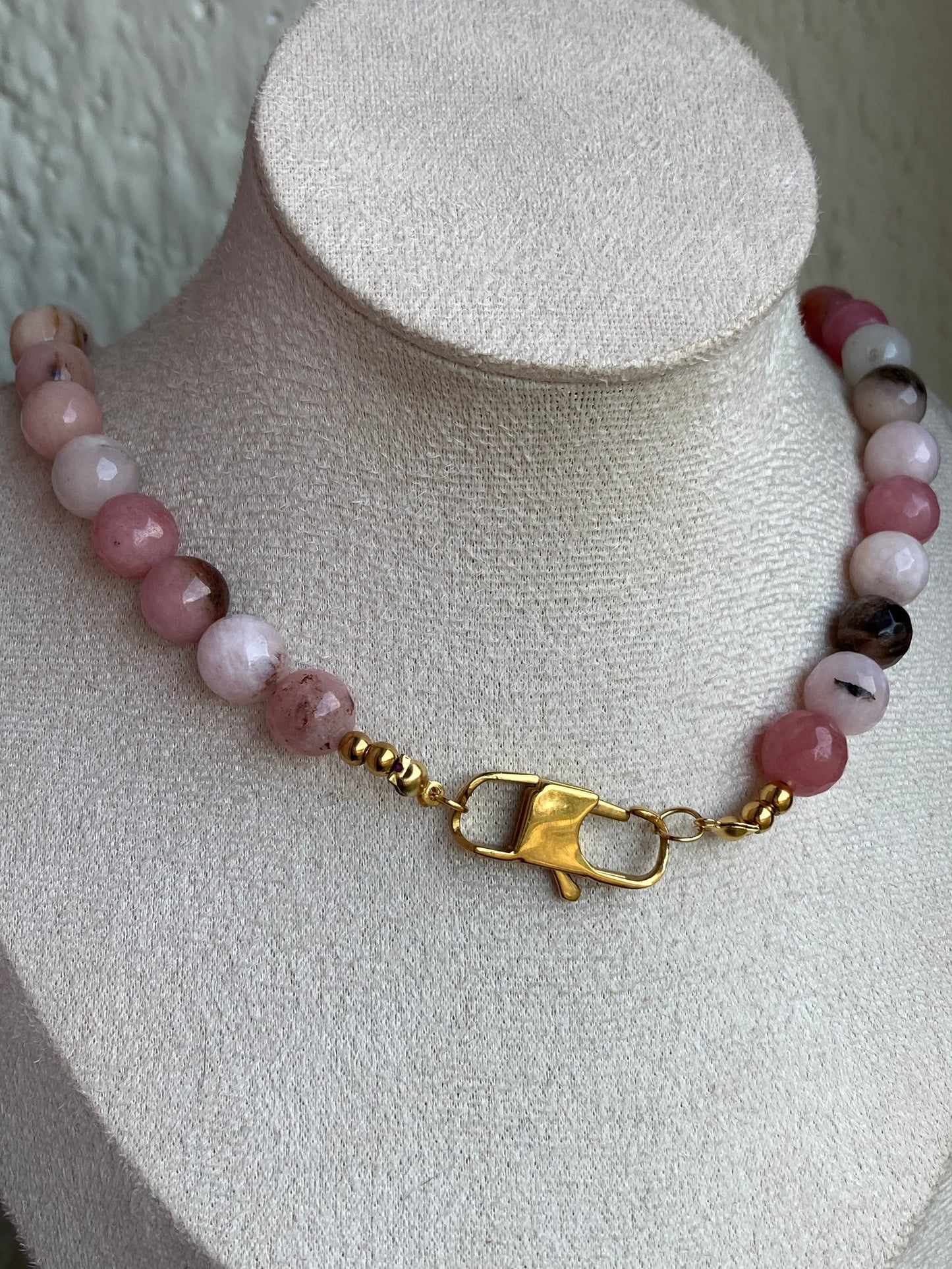 Collana Girocollo Giada Multicolor Chiusura Frontale