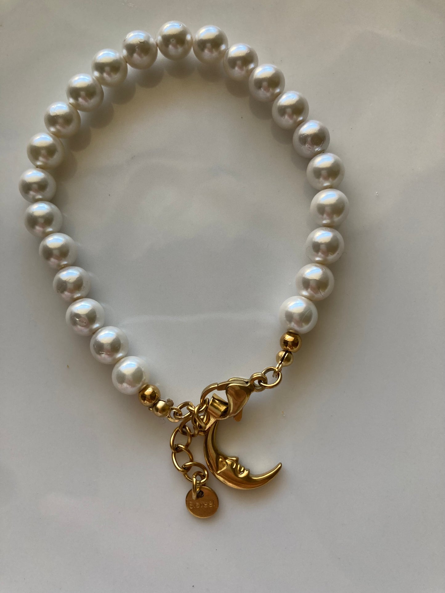 Bracciale Perle di Majorca e Pendente