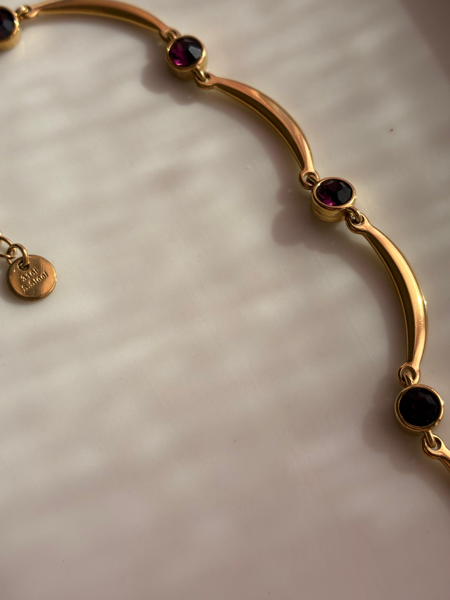 Collana Girocollo Nuvola con Zirconi Colorati