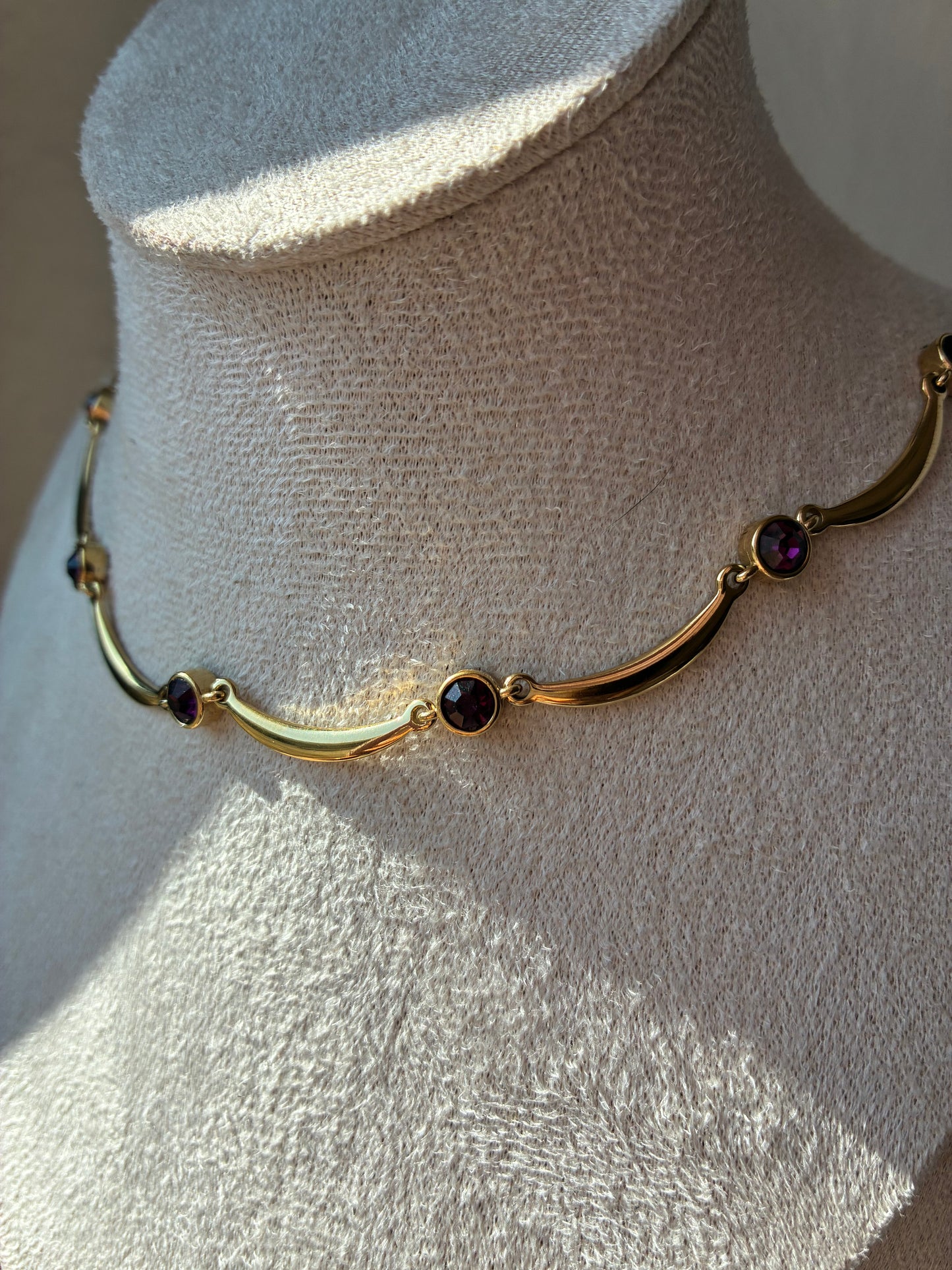 Collana Girocollo Nuvola con Zirconi Colorati
