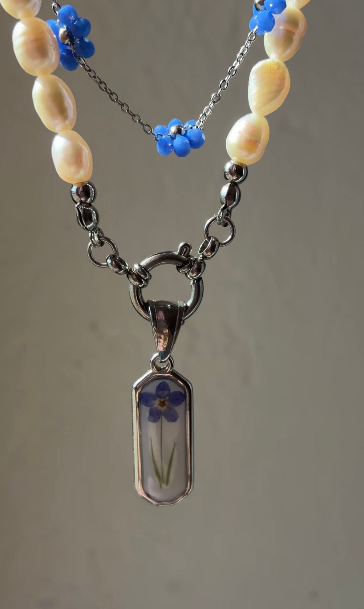 Collier Perle di Fiume Tondeggianti, Irregolari
