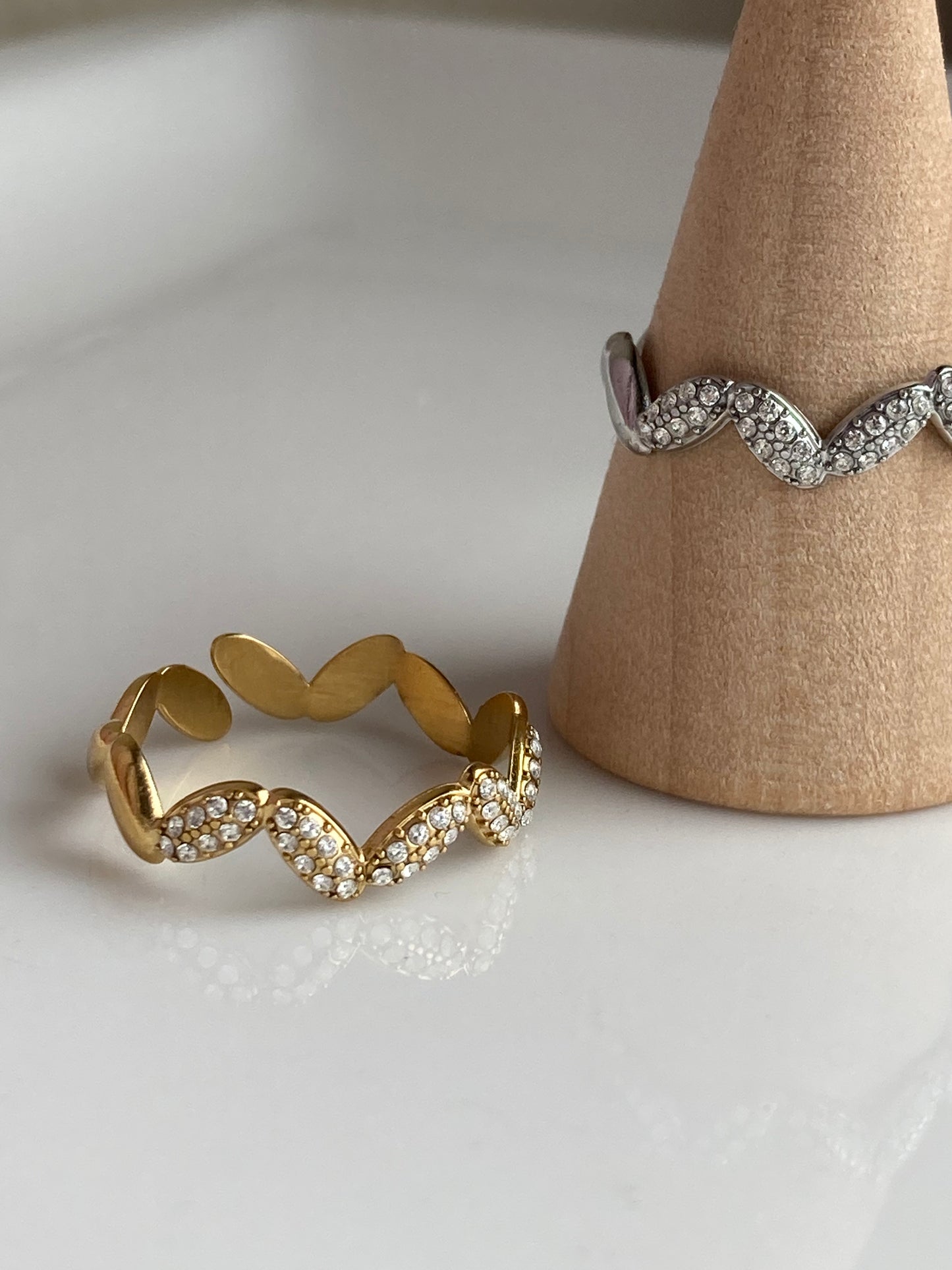 Anello Zig Zag Brilliance
