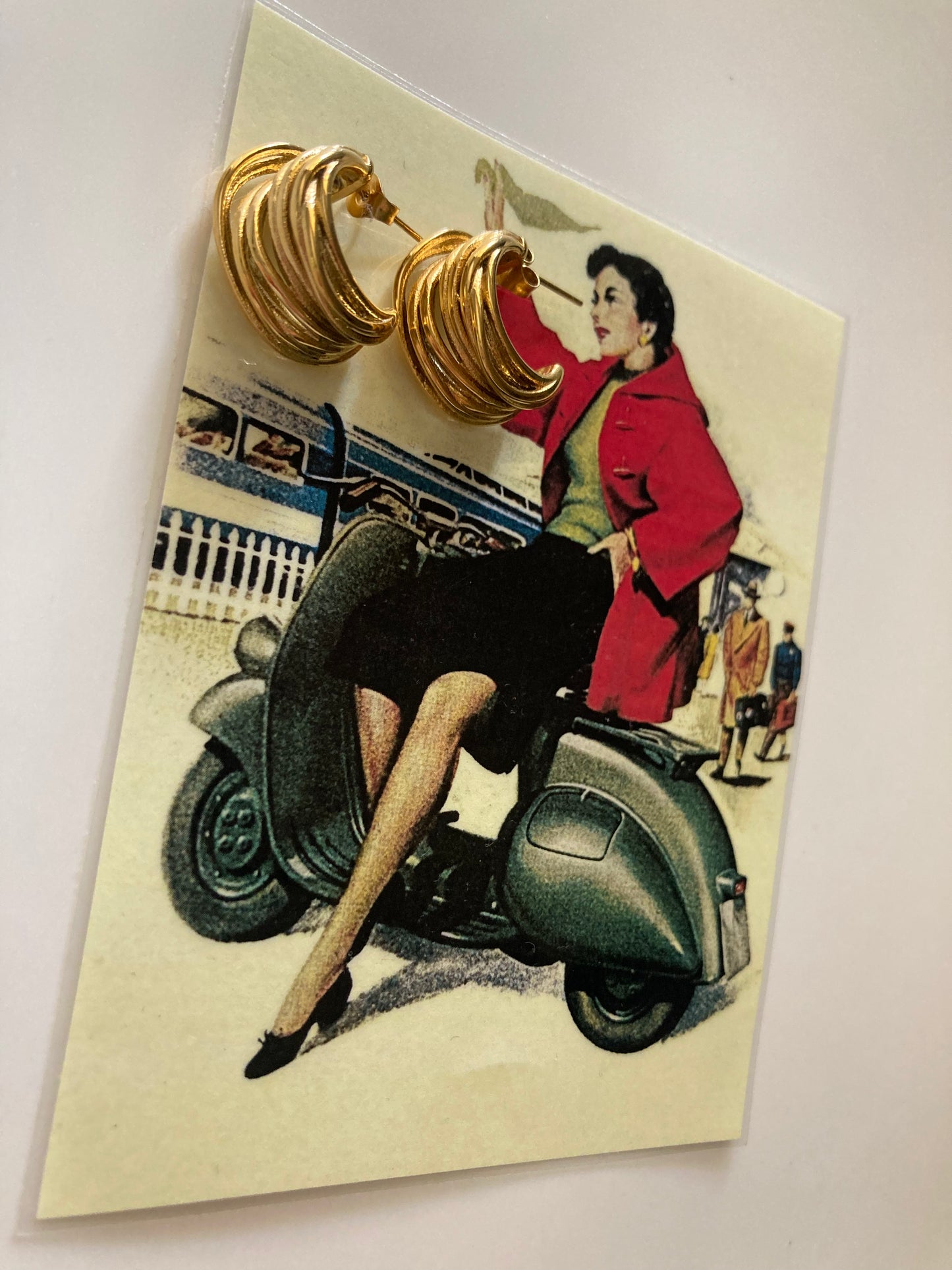 Orecchini Multi Hoop