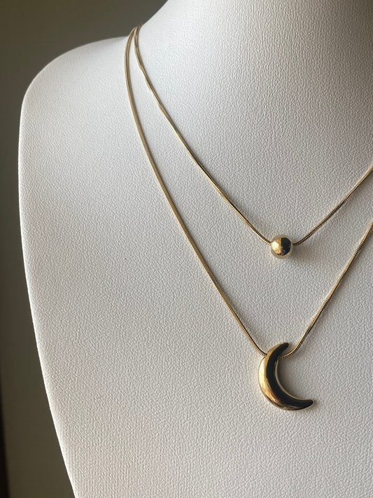 Collana Double Moon