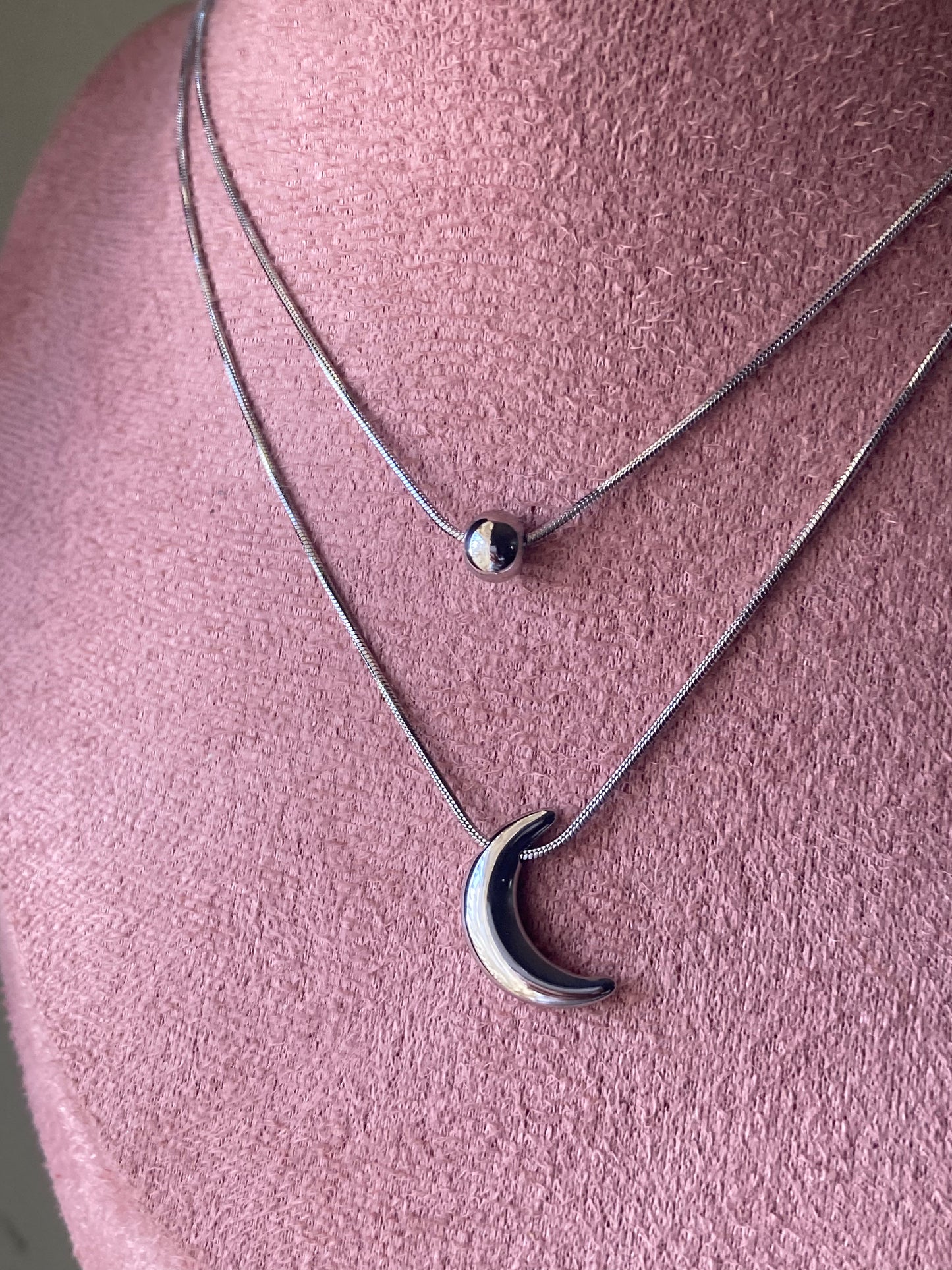 Collana Double Moon