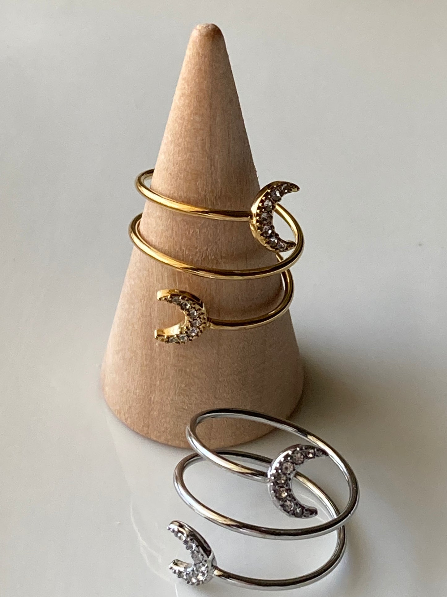 Anello SpiralMoon