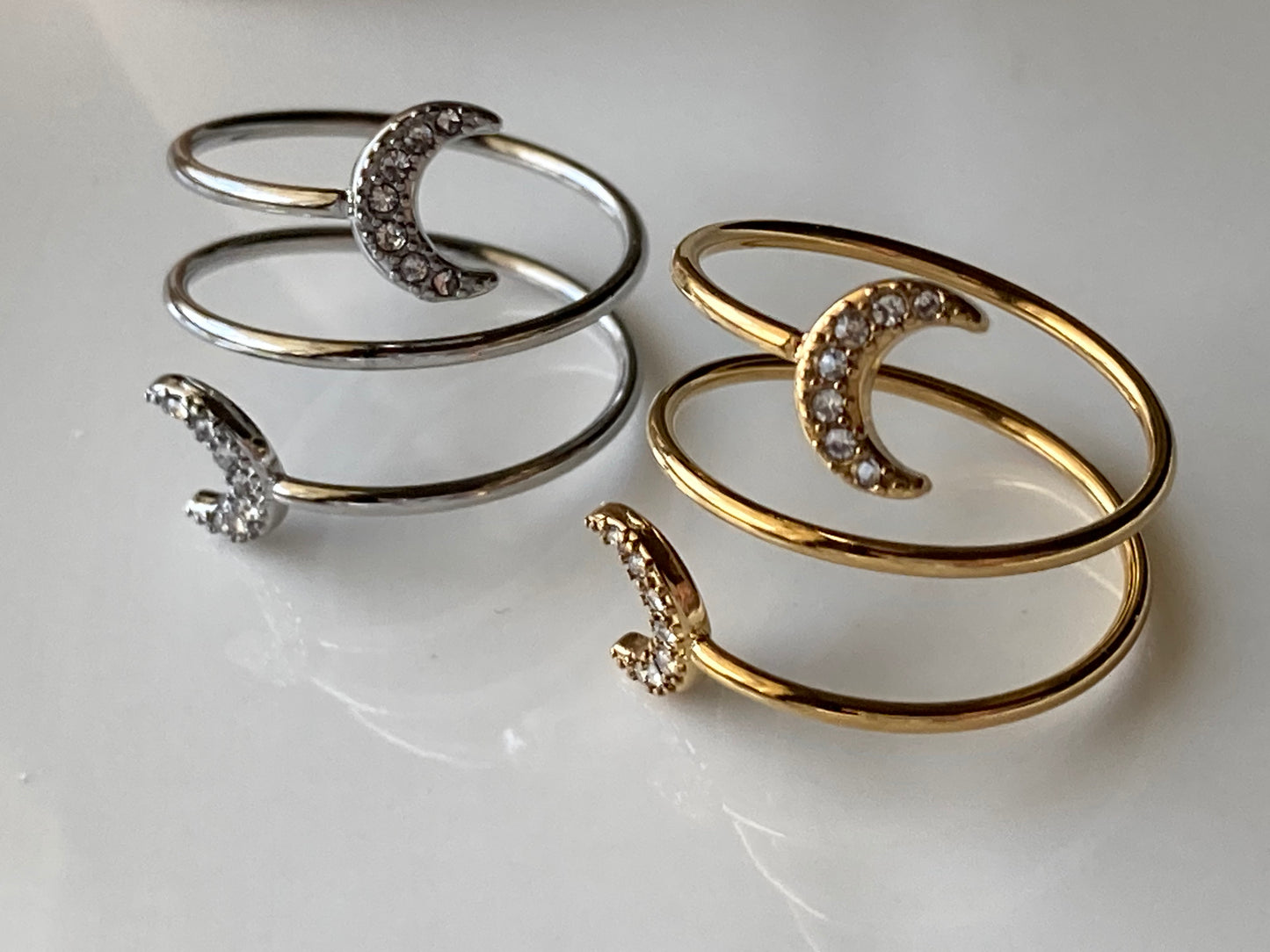 Anello SpiralMoon