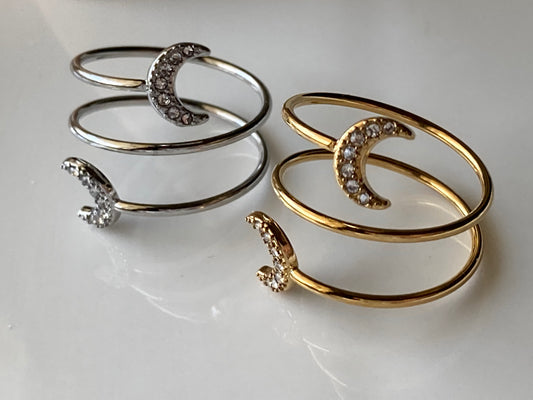 Anello SpiralMoon