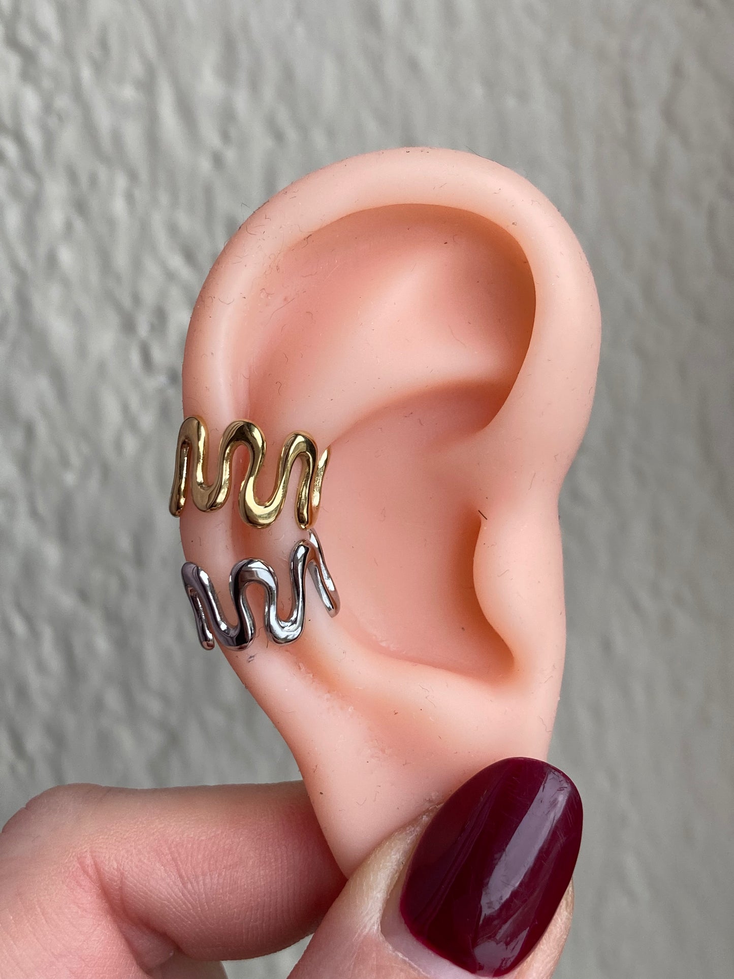 Orecchino Earcuff Sway