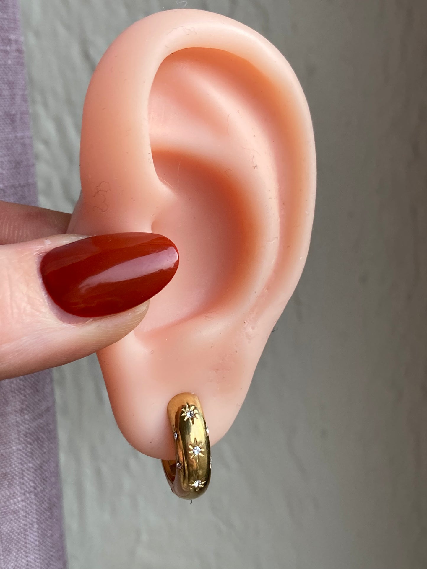 Scintille Bold Hoops
