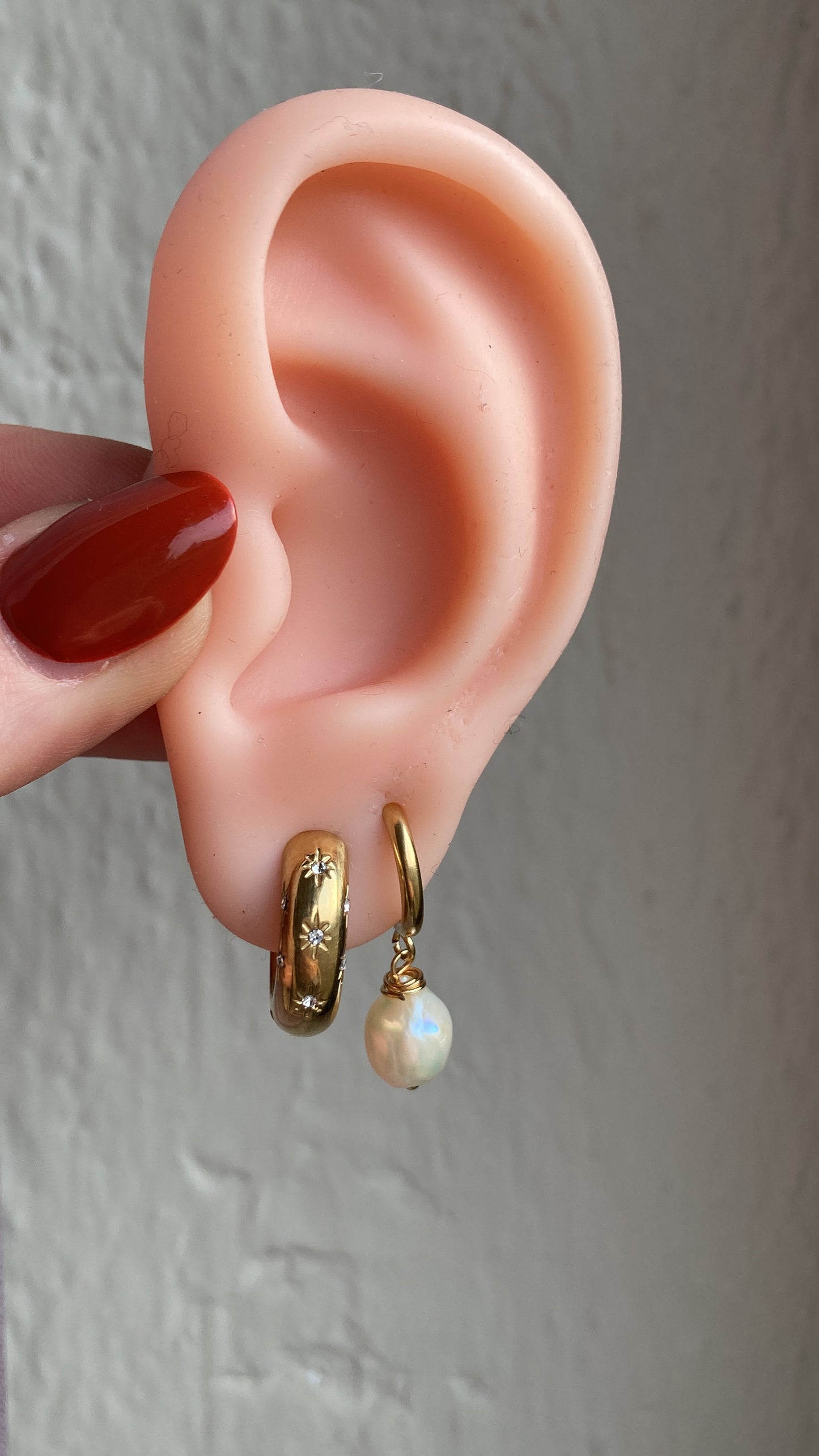 Scintille Bold Hoops