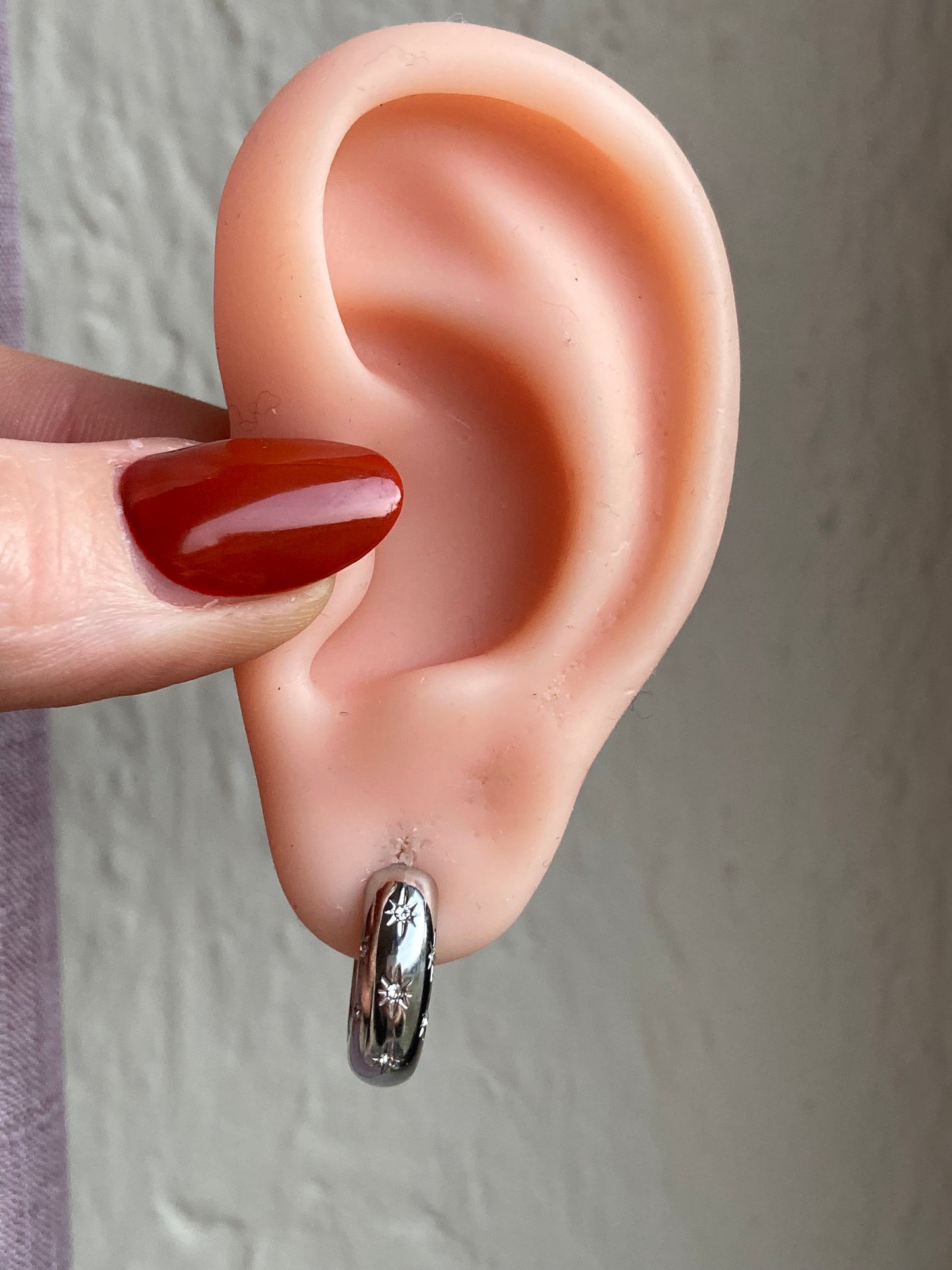 Scintille Bold Hoops